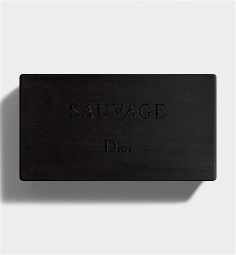 dior savage soap|Dior Sauvage black charcoal soap.